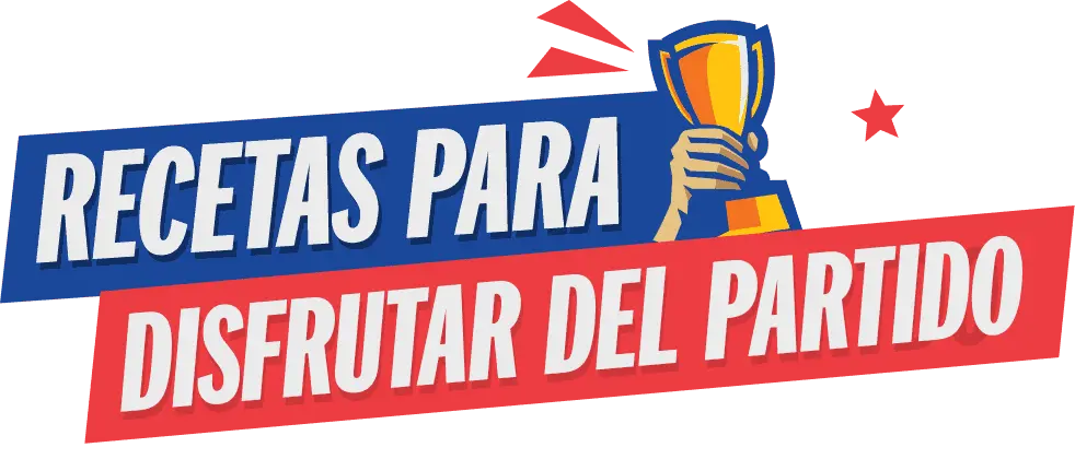 Recetas para disfrutar del partido